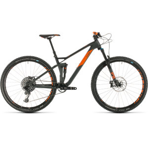 Велосипед CUBE STEREO 120 HPC TM 29 (grey'n'orange) 2020