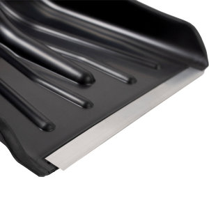 Применение: лёгкая снеговая лопата для автомобилистов
Материал: пластик, сталь
Комплектация: ковш с планкой, стальной черенок и V-образная ручка
Размер ковша: 280х370 мм
Глубина ковша: 80 мм
Длина лопаты в сборе: 875 мм
Планка ковша: алюминиевая, закрепле