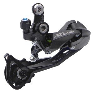 Переключатель скоростей задний Shimano Alivio RD-M3100-SGS 9 скоростей под болт черный.
Велосипедный переключатель задний Alivio RD-M3100-SGS 9 скоростей разработан для быстрого и активного катания на горном велосипеде. Этим обусловлена низкопрофильная ко