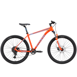 Велосипед Stark'24 Router 27.4 HD оранжевый металлик/синий