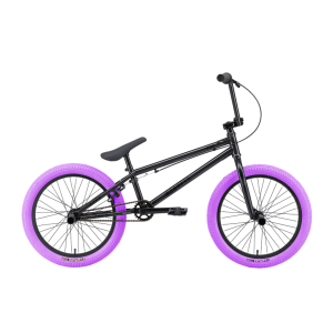 Велосипед Stark'25 Madness BMX 4 серо-фиолетовый/черный/фиолетовый HQ-0017383