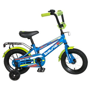 Велосипед 12' Navigator BASIC Синий/Зеленый ВНМ12129
