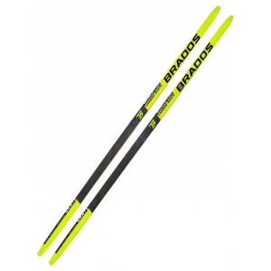 Лыжи беговые STC Brados Carbon Skate Yellow Export FIN