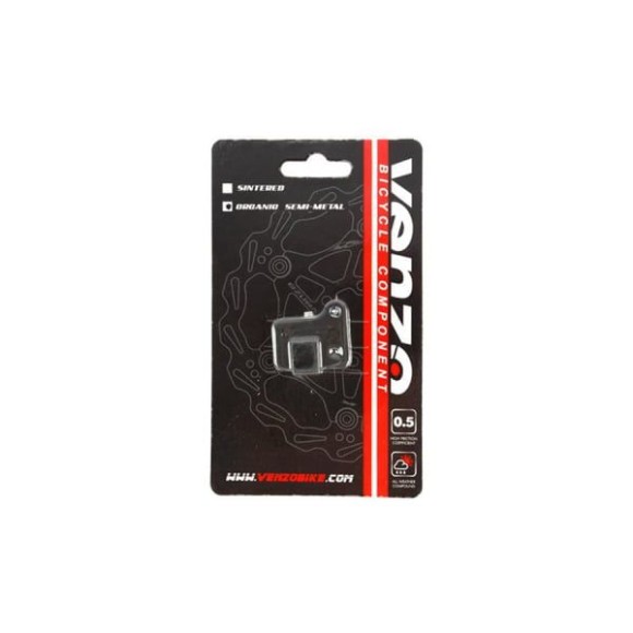 Тормозные колодки, VZ-E08D-002, Для дискового тормоза, SHIMANO DEORE, NAXAVE BR-M555, C-92 HYDRAULIC, VENZO