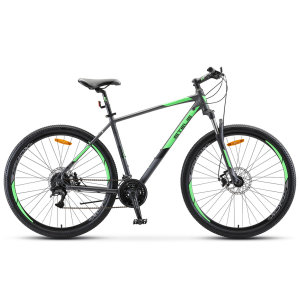 Велосипед Stels Navigator 920 MD V010 Антрацитовый/Зелёный 29 (LU094357)