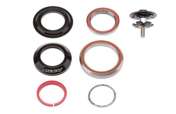 Детали рулевой колонки FP-H869T 1-1/8'-1.5'/170097. Рулевая колонка FP-H869T FEIMIN безрезьбовая, интегрированная, для конического рулевого штока 1-1/8". - 1.5", с закрытыми подшипниками, с крышкой якоря, диаметр патрона выноса руля/рулевого стакана/кольц Детали рулевой колонки FP-H869T 1-1/8'-1.5'/170097