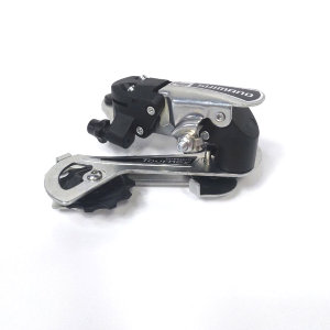 Переключатель задний Shimano Tourney RD-TY21-B GS 6ск. под болт
Переключатель скоростей задний Shimano Tourney RD-TY21-B GS
На 6 скоростей, крепление под болт