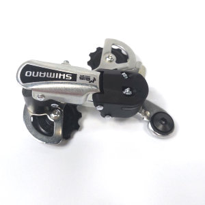 Переключатель задний Shimano Tourney RD-TY21-B GS 6ск. под болт
Переключатель скоростей задний Shimano Tourney RD-TY21-B GS
На 6 скоростей, крепление под болт