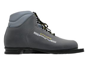Ботинки 75 мм SPINE CROSS 35/7 (кожа) 41 размер.
Лыжные ботинки SPINE 75 мм SPINE CROSS 35/7 кожаные. Ботинки лыжные 75 – это лыжные ботинки, подошва которых предусмотрена для классических системных креплений типа 75. Назначение - Туристические лыжные бот