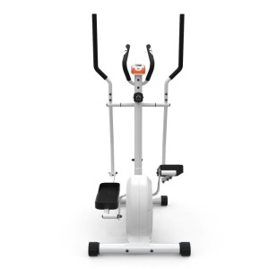 Эллиптический тренажер DFC E85001HWO. Эллиптический тренажер с магнитной системой нагрузки - это современный и эффективный кардиотренажер из категории фитнес и тренажеры для домашнего использования. Этот эллипсоид тренажер предназначен для развития мышц н