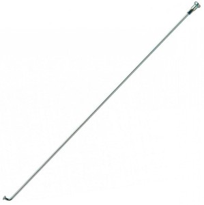 Спица с ниппелем 145мм (144шт)/490069. Спица велосипедная STELS, сталь хромированная, 145мм, стальной ниппель, серебристый.