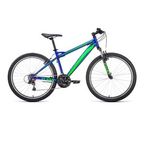Велосипед 26' Forward Flash 26 1.0 Синий/Ярко-зеленый 2022 г