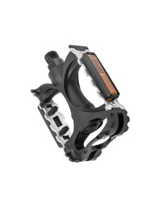 Педали вело FP-916 Feimin 9/16' алюминий-пластик/360133. Педали FP-916 Feimin, пластиковые, с алюминиевыми вставками, оснащены светоотражателями. Ось диаметром 9/16 дюйма изготовлена из борированной стали. Размеры 105 х 84 мм, вес пары 386 г. Педали для в