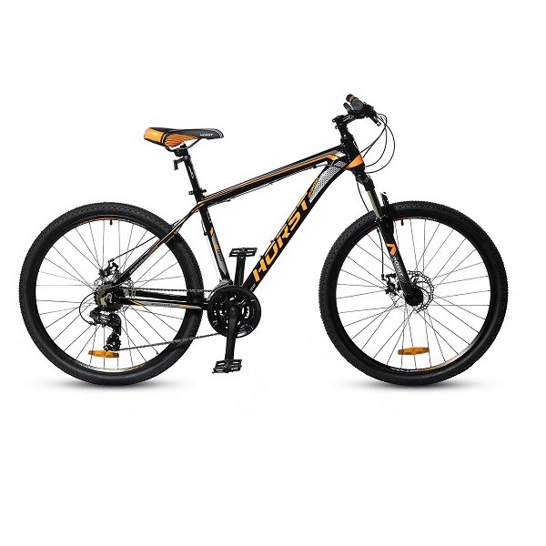 Велосипед 26' HORST Genesis черный/оранжевый/серый