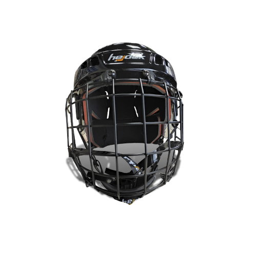 Шлем хоккейный в комплекте с решеткой 'Hejduk Sport' Combo черный