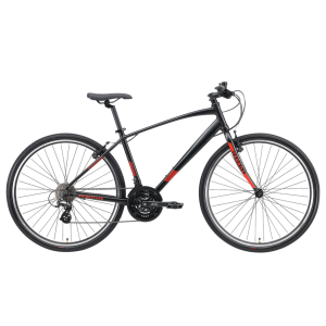 Велосипед Stark'24 Terros 28.3 V черный матовый металлик/оранжевый,черный