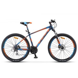 Велосипед Stels Navigator 750 D V010 Синий/оранжевый 27.5 (LU089108)