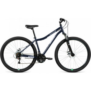 Велосипед 29' Altair MTB HT 29 2.0 disc 21 ск Темно-синий/Серебро 20-21 г