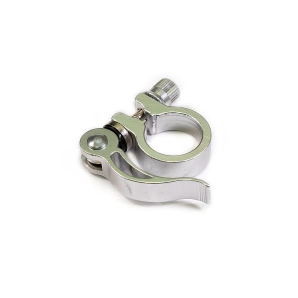 Зажим подседельной трубы JB-KC010 AL 31.8 mm серебро