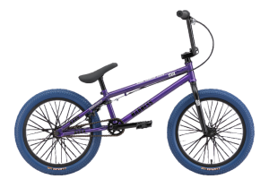 Велосипед Stark'24 Madness BMX 4 серо-фиолетовый/черный/темно-синий HQ-0014148.
Экстремальный велосипед BMX без переключения передач. 
Технические особенности: рама сталь Hi-Ten 13 A, жесткая вилка Stark Rigid, двойные алюминиевые обода Qijian DM-30, наде