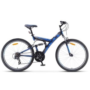 Велосипед Stels Focus 26" V 18 sp V030 Черный/Синий