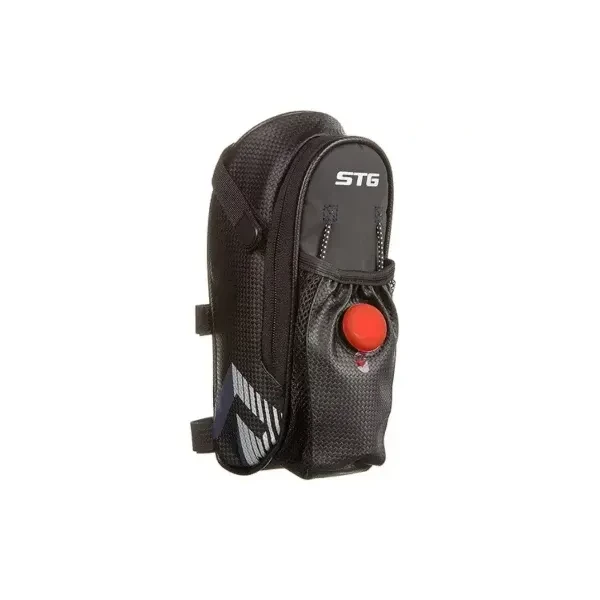 Велосумка STG 131396 под седло, черная. Х88296