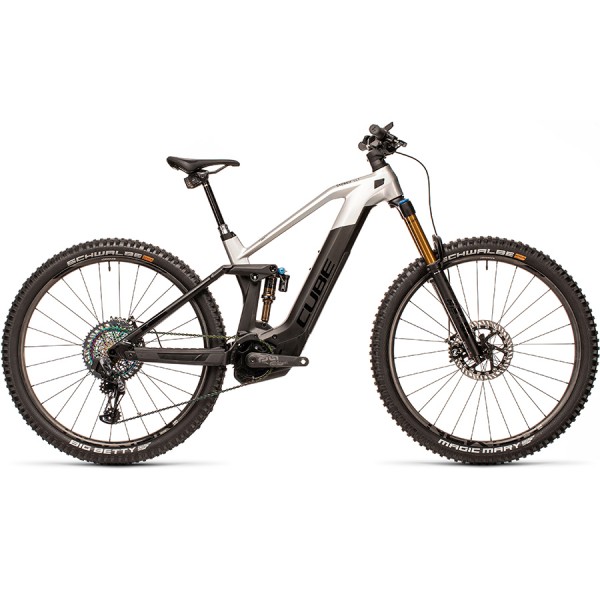 Велосипед CUBE STEREO HYBRID 140 HPC SLT 625 Nyon 29 (carbon'n'prizmsilver) 2021
