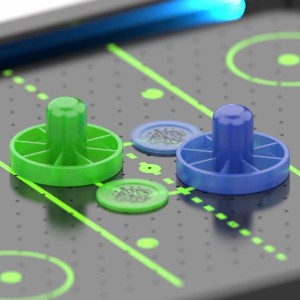 Игровой стол - не только отличная покупка для себя, но и прекрасный подарок. Игра в аэрохоккей эмоциональная, захватывающая и проходит на больших скоростях. Почувствуйте звуки и атмосферу знаменитой и популярной игры!
Игровой стол - аэрохоккей DFC SB-AT-2