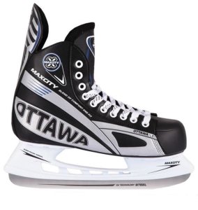 Хоккейные коньки OTTAWA+ (черный)