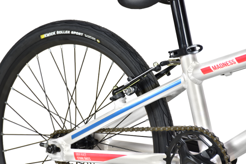 Велосипед Stark'24 Madness BMX Race серый/красный HQ-0014151