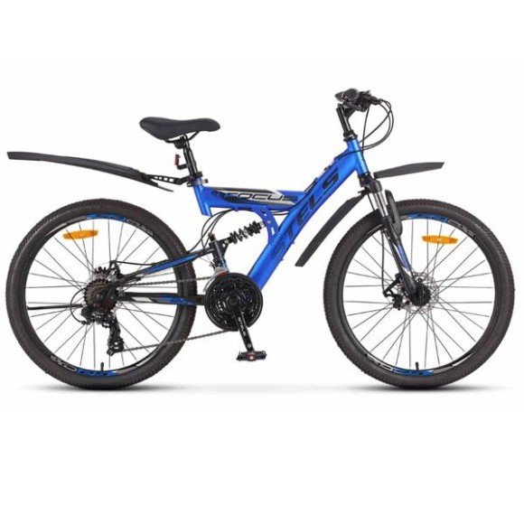 Велосипед Stels Focus 24" MD — комфорт и проходимость для активных подростков.
Stels Focus 24" MD — это надёжный двухподвесной подростковый велосипед, созданный для активных поездок по городу, паркам и лёгкому бездорожью. Усиленная стальная рама с задним Велосипед Stels Focus 24" MD — комфорт и проходимость для активных подростков.
Stels Focus 24" MD — это надёжный двухподвесной подростковый велосипед, созданный для активных поездок по городу, паркам и лёгкому бездорожью. Усиленная стальная рама с задним