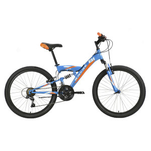 Велосипед Black One Ice FS 24 синий/оранжевый (HD00000607) 2021
