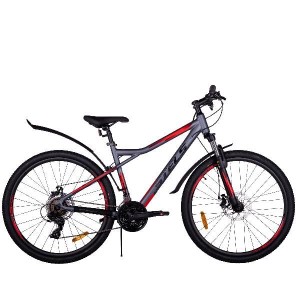 Велосипед Stels Navigator 710 MD V020 Серый/Красный 27.5 (EP-00006335)