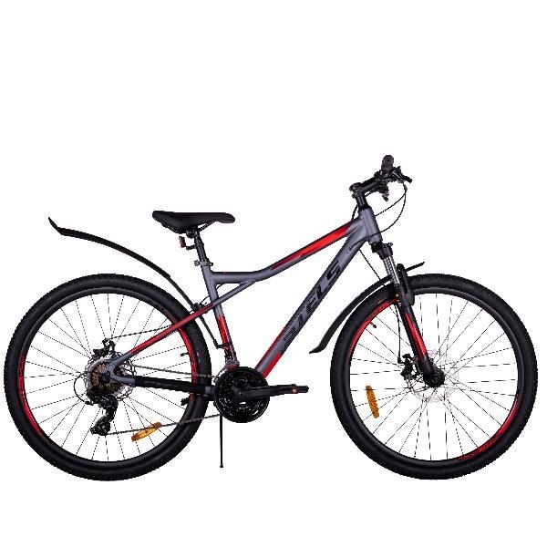 Велосипед Stels Navigator 710 MD V020 Серый/Красный 27.5 (EP-00006335)