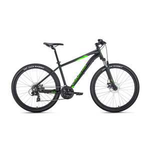 Велосипед 27,5' Endorphin Alive D AL Черный Матовый/Ярко-зеленый
