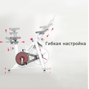 Велотренажер DFC Yesoul BV1-W-21.5 белый (дисп. 21.5')