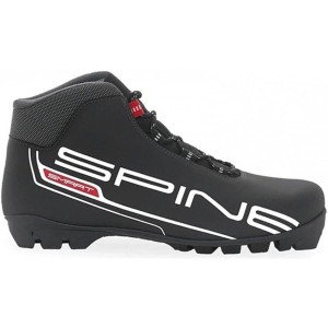 Ботинки лыжные SNS SPINE Smart 457 размер 32. 
Комфортные туристические ботинки для активного отдыха  начального уровня для катания преимущественно классическим стилем. 
Система крепления совместимая с SNS. 
Верх — высококачественный морозостойкий искусст