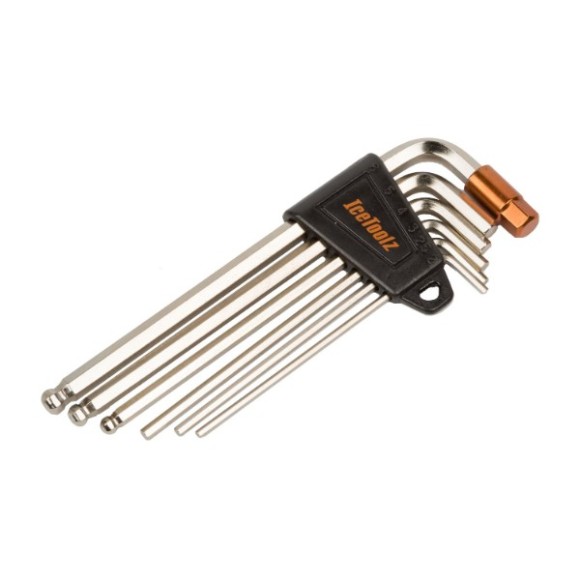 Набор шестигранников 2-8мм, 4/5/6мм с шариком IceToolz 36Q1/6-800294 Набор шестигранников 2-8мм, 4/5/6мм с шариком IceToolz 36Q1/6-800294