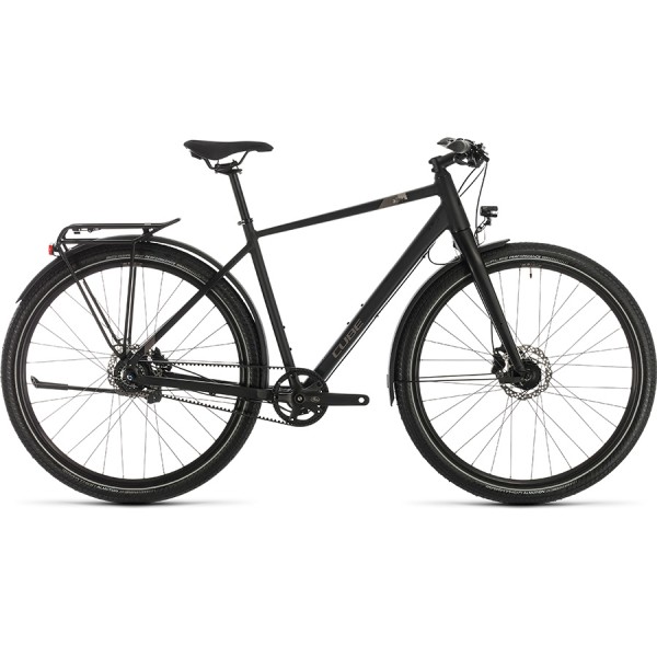 Велосипед CUBE TRAVEL PRO (black'n'brown) 2020