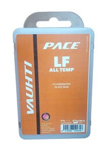Лыжная мазь VAUHTI LF ALL TEMP - низкофтористая универсальная мазь скольжения. Лыжный парафин обладает достаточной твердостью и хорошо ложится на скользящую поверхность лыж. Для любого типа снега в условиях мягких, зимних температур. Хороший вариант для