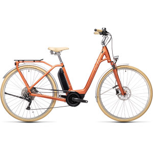 Велосипед CUBE ELLA RIDE HYBRID 400 (red'n'grey) 2021