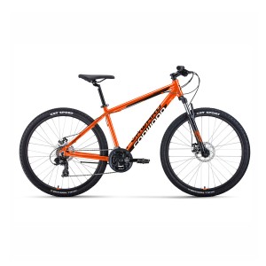 Велосипед 27,5' Forward Apache 27,5 2.0 D Classic Оранжевый/Черный 2022г.