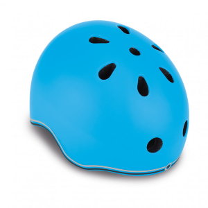 Этот шлем выполнен из высокопрочного пластика, основа выполнена из EPS и ABS пластика. Для усиления амортизирующего эффекта и улучшения свойств безопасности он снабжен 7 мягкими пенистыми вкладками. Комфорт ношения шлема обеспечивают 11 вентиляционных отв