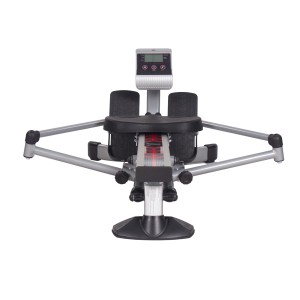 Гребной тренажер DFC R123A - более продвинутая модель. В отличие от R125N: у неё 2 гидравлических цилиндра, благодаря чему нагрузка равномерно распределяется на каждую из рук, а также сиденье большего размера. Гребля - это очень эффективный комплекс упраж