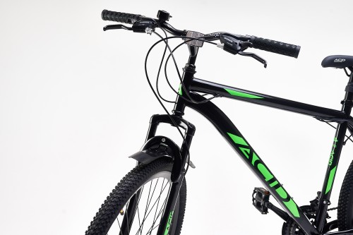 Велосипед 27,5' ACID F 500 D Black/Bright Green