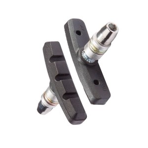 Тормозные колодки Apse RB-262B для ободных тормозов, размер 60 мм х 0 град/510184. Модель: RB-262B. Назначение: для ободных тормозов. Размер: 60 мм х 0 градусов. Тип: резьбовые. Цвет: черный. Качественный материал обеспечивает долгий срок службы и отлично