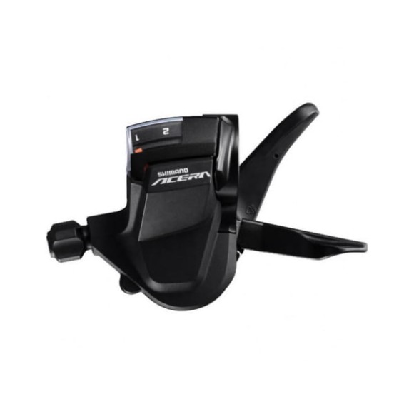 Манетка Shimano Acera SL-M3010, левый, 2 скорости, трос 1800 мм.
Спецификации:
Серия: Acera M3000
Назначение: Cross Country, Touring
Привод: 2x, 9 скоростей
Крепление: хомут
Техническая информация:
Тип: Rapidfire Plus
Материал корпуса: алюмини Манетка Shimano Acera SL-M3010, левый, 2 скорости, трос 1800 мм.
Спецификации:
Серия: Acera M3000
Назначение: Cross Country, Touring
Привод: 2x, 9 скоростей
Крепление: хомут
Техническая информация:
Тип: Rapidfire Plus
Материал корпуса: алюмини