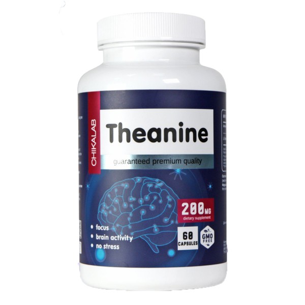 Комплексная пищевая добавка 'Теанин' 60 таблеток CHIKALAB