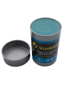 Мазь держания VUOKATTI Синяя -1°С/-6°С 33 грамма.
Универсальная мазь держания для любого типа снега.
Температурный диапазон от -1°С до -6°С.
Мазь держания VUOKATTI предназначена как для спортсменов-профессионалов, так и для любителей.
Лыжная мазь держани