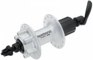 Втулка передняя Shimano M475 36 отв QR серебро EHBM475AS